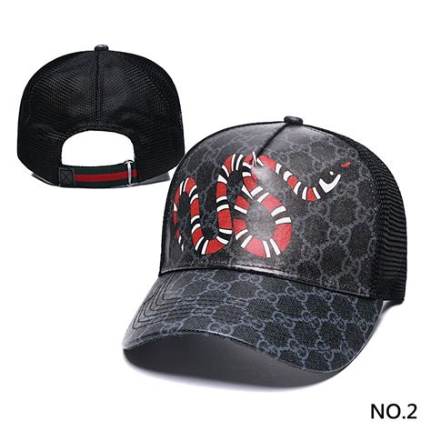 gucci wolf hat black|black snake gucci hat.